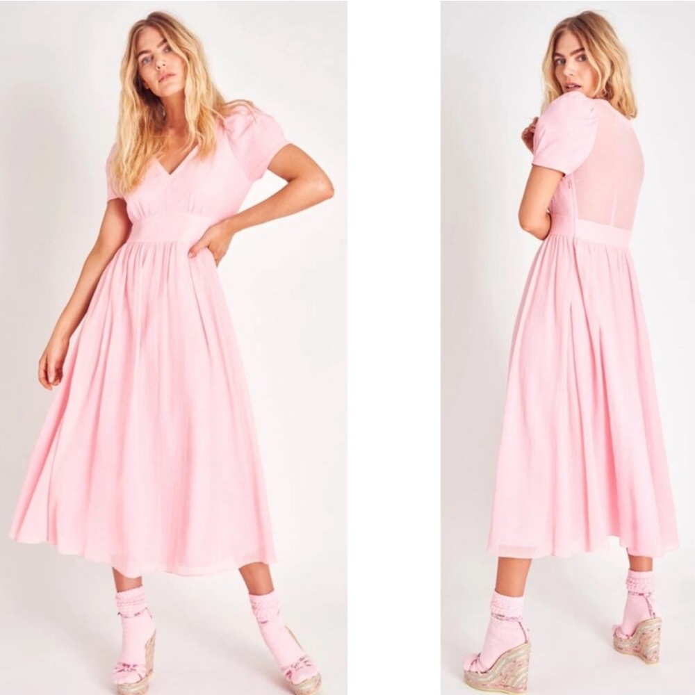 LoveShackFancy Hutchinson Dress
